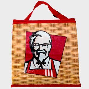 KFC Lunch Cooler Bag Kentucky Fried Chicken Picnic Outdoors Novelty School Work